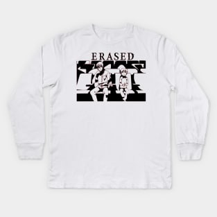 Erased Boku Dake ga Inai Machi Kids Long Sleeve T-Shirt